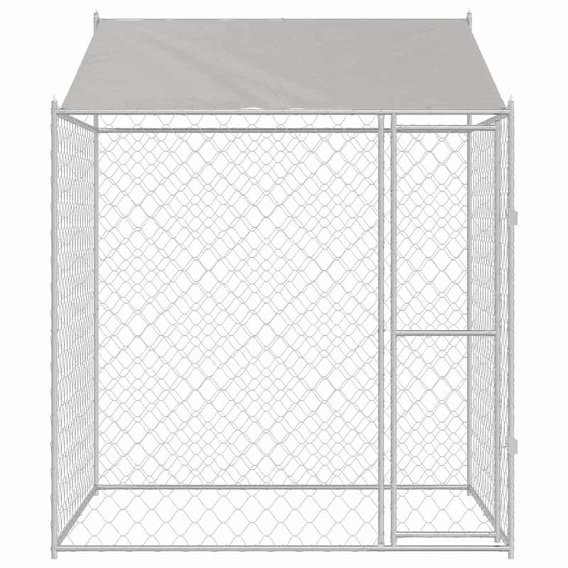 vidaXL Dog Cage 200 x 200 x 258 cm Steel and PE
