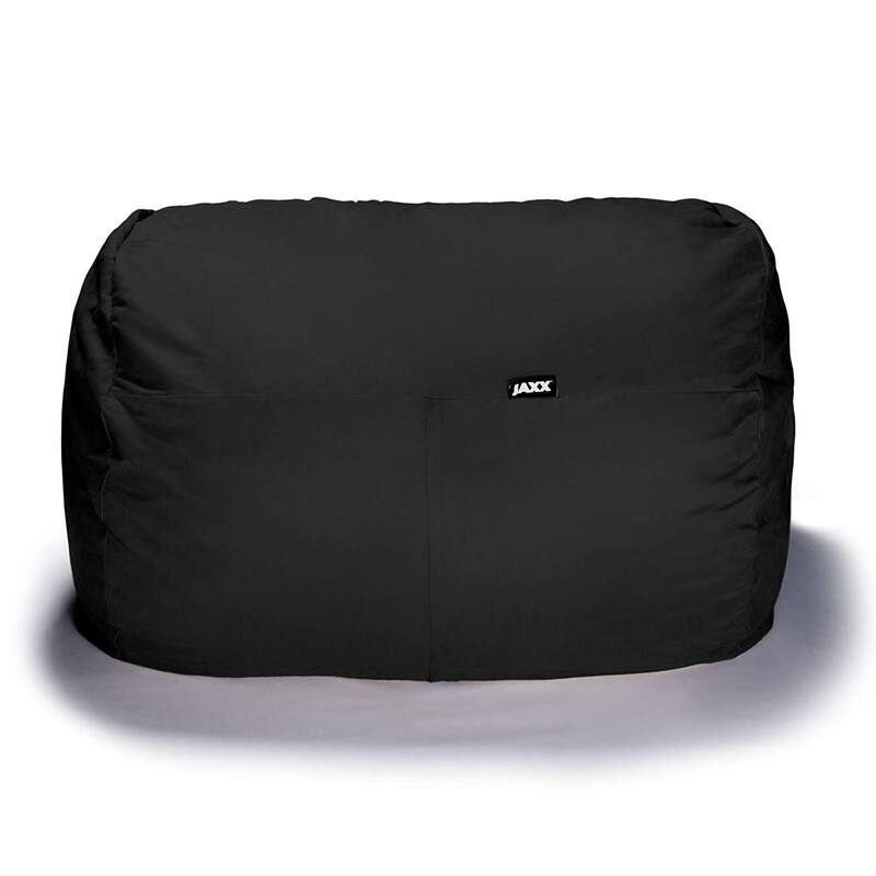 Jaxx 5.5 Foot Lounger Bean Bag Loveseat For Adults - Microsuede