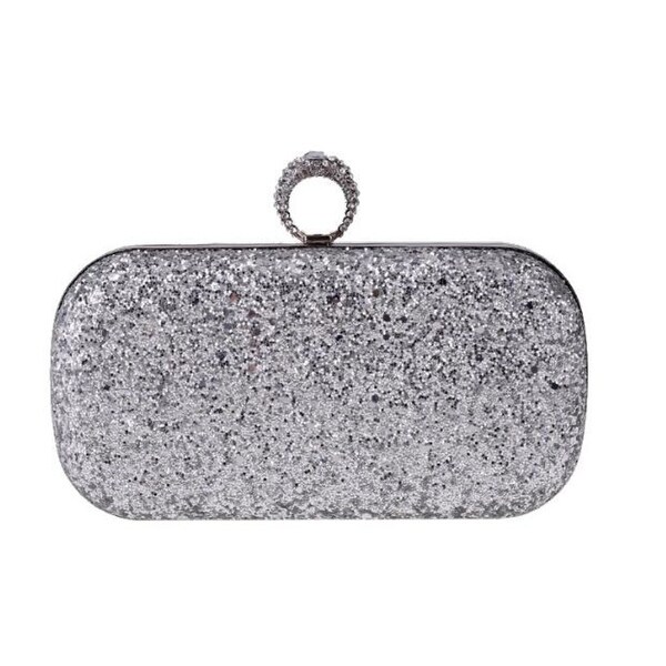 black rhinestone purse