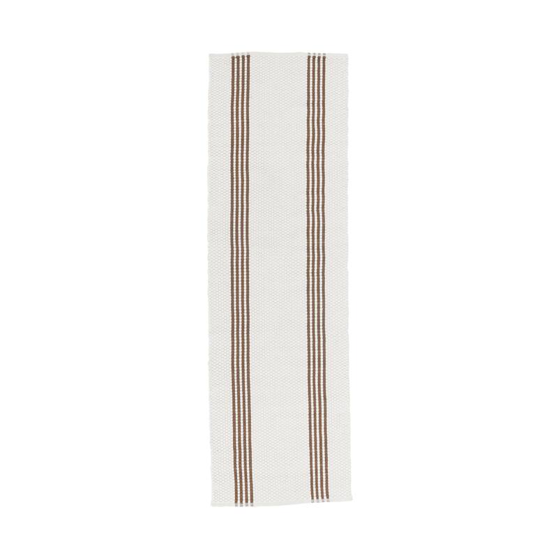 Villa by Classic Home Sorrento Handwoven Performance Stripe Fabric Rug