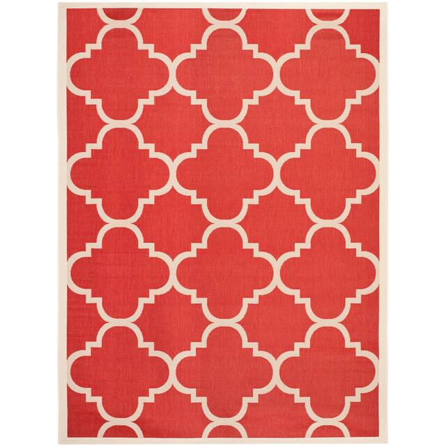 SAFAVIEH Courtyard Maryanne Indoor/ Outdoor Waterproof Patio Backyard Rug