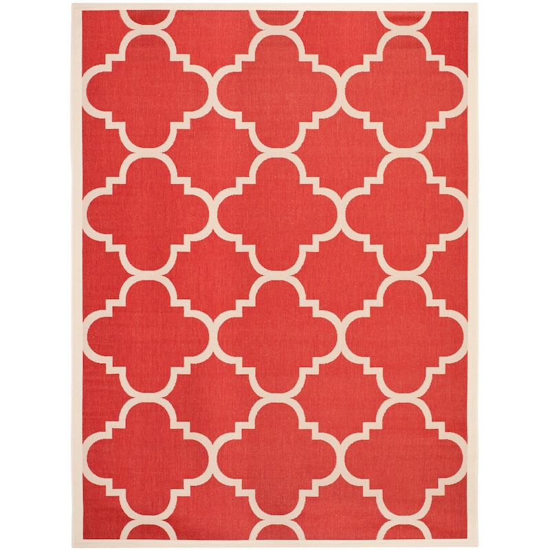 SAFAVIEH Courtyard Maryanne Indoor/ Outdoor Waterproof Patio Backyard Rug