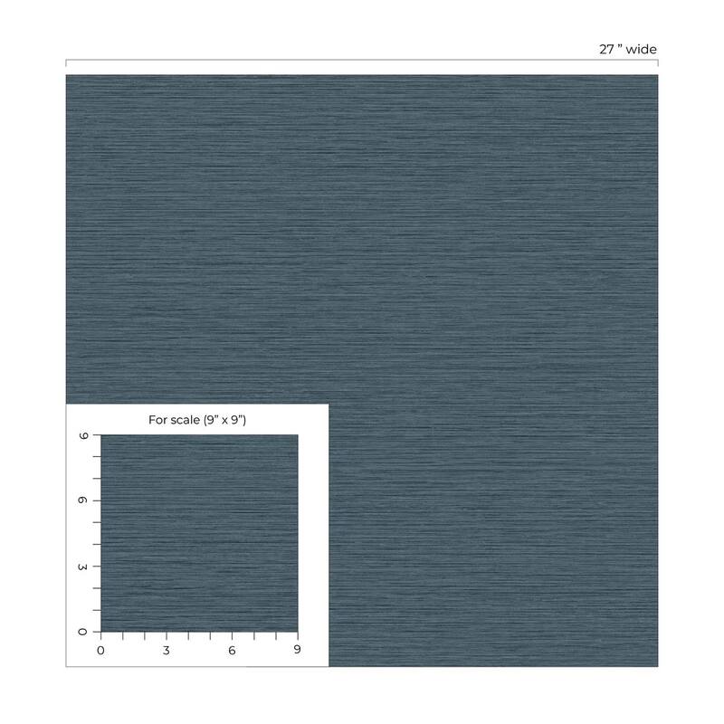 Seabrook Designs Silk Embossed Vinyl Unpasted Wallpaper