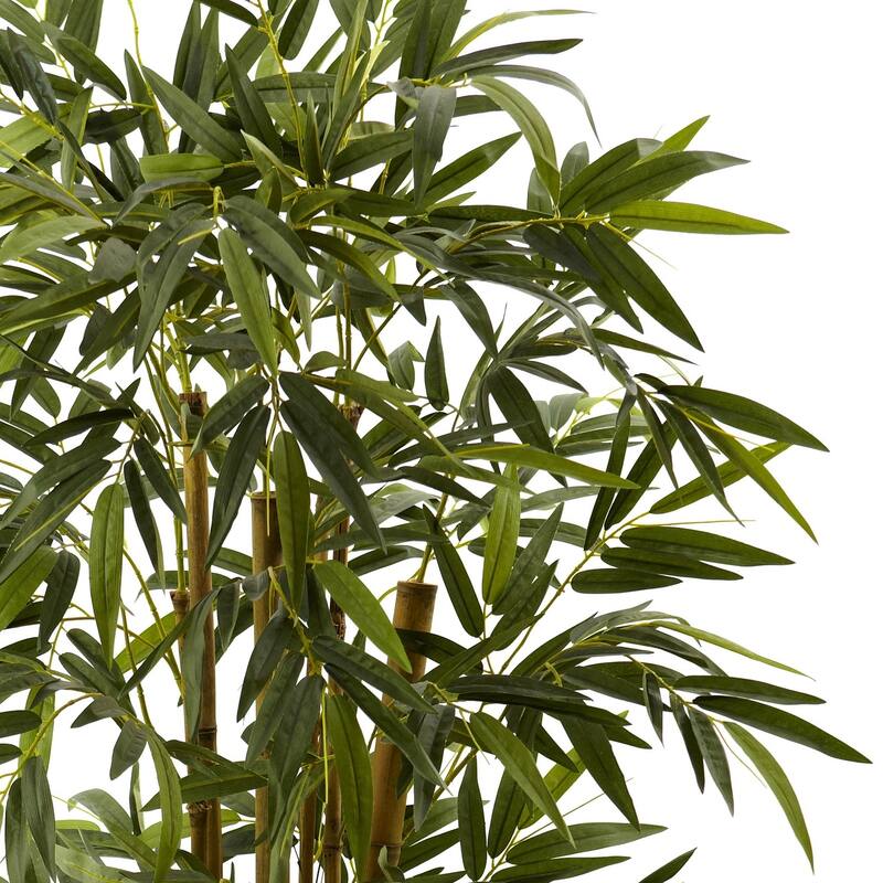 Indoor Artificial Tree - 5.5Ft Faux Bamboo Plant with Planter - Realistic Fake Tree for Home Office Decor - 5.5ft.