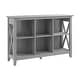 preview thumbnail 13 of 24, Bush Furniture Key West 6 Cube Bookcase with Adjustable Shelves
