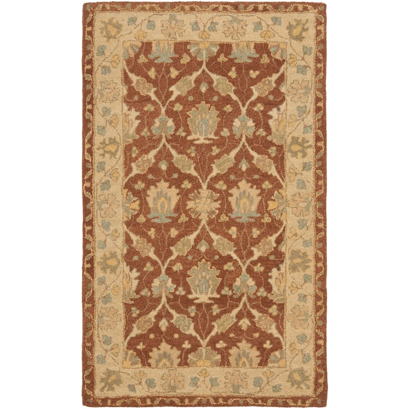 SAFAVIEH Handmade Antiquity Gigja Traditional Oriental Wool Rug