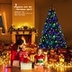 preview thumbnail 4 of 8, Costway 6Ft Pre-Lit Artificial Christmas Tree Hinged 350 LED Lights - 6 FT