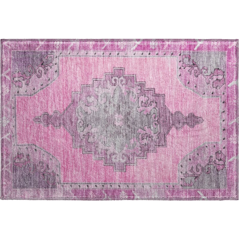 Premium Washable Super Soft Vintage Traditional Mayfield Rug