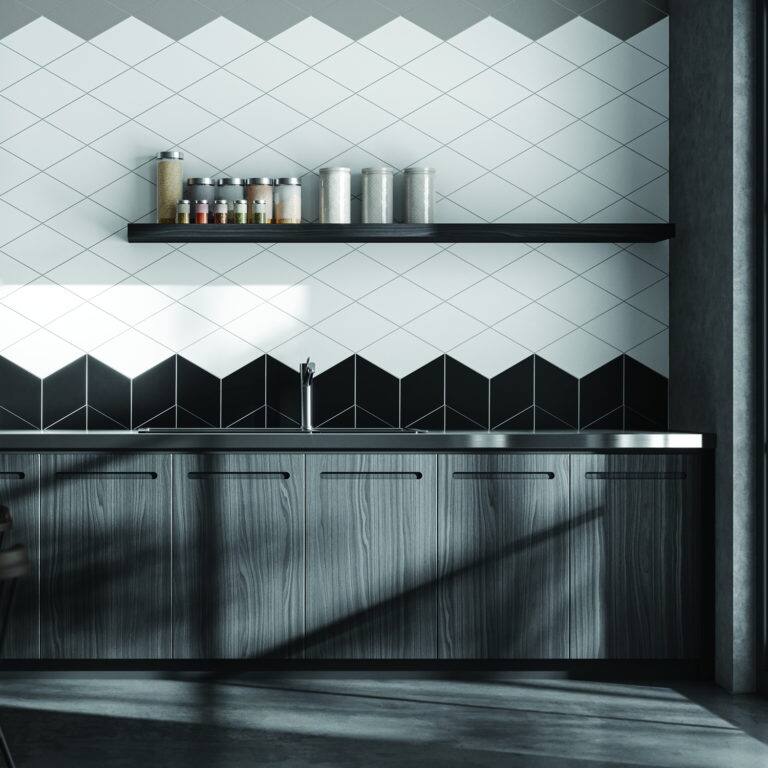 Flow 7.5" x 13" Harlequin Matte Porcelain Tile