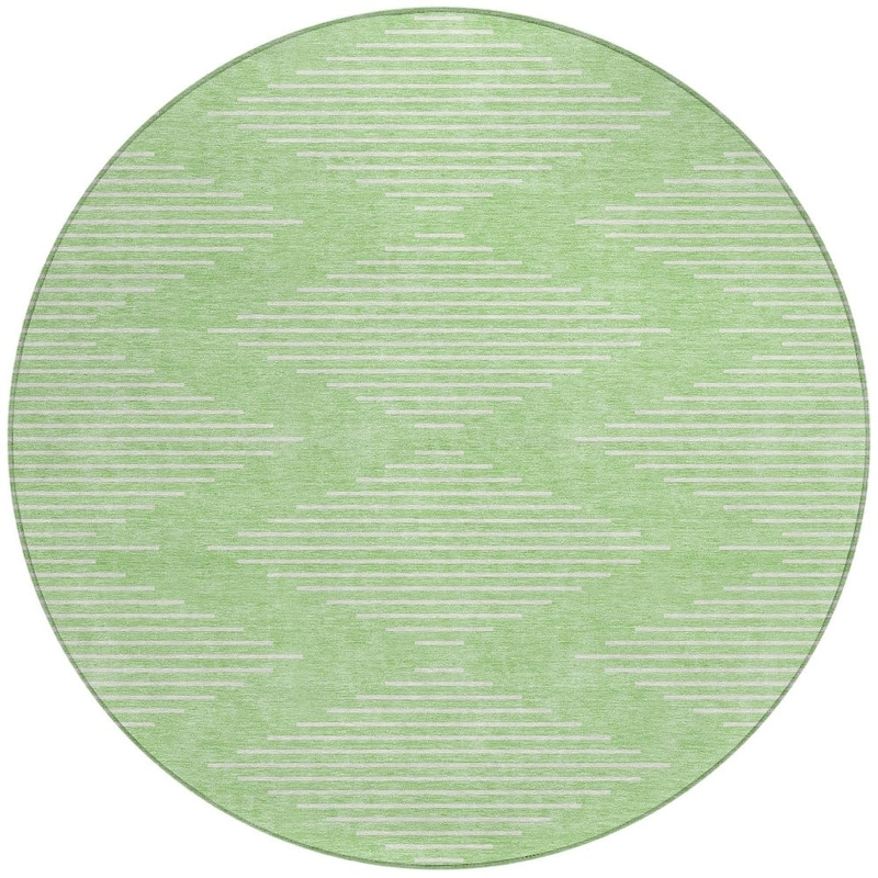 HomeRoots Geometric Transitional Rectangle Outdoor Rug