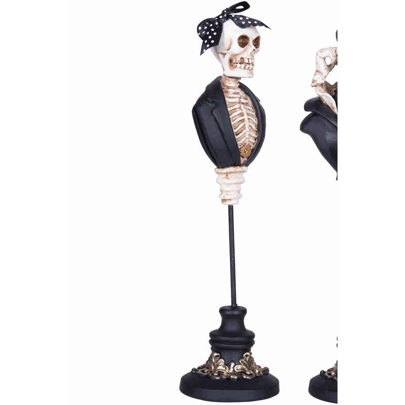 Skeleton Pedestal Figurine