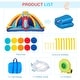 preview thumbnail 8 of 7, Outsunny 5-in-1 Inflatable Water Slide, Kids Castle Bounce House - 151.5" x 142.5" x 80.75"