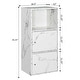 preview thumbnail 16 of 22, Convenience Concepts Xtra Storage 2 Door Cabinet with Shelf