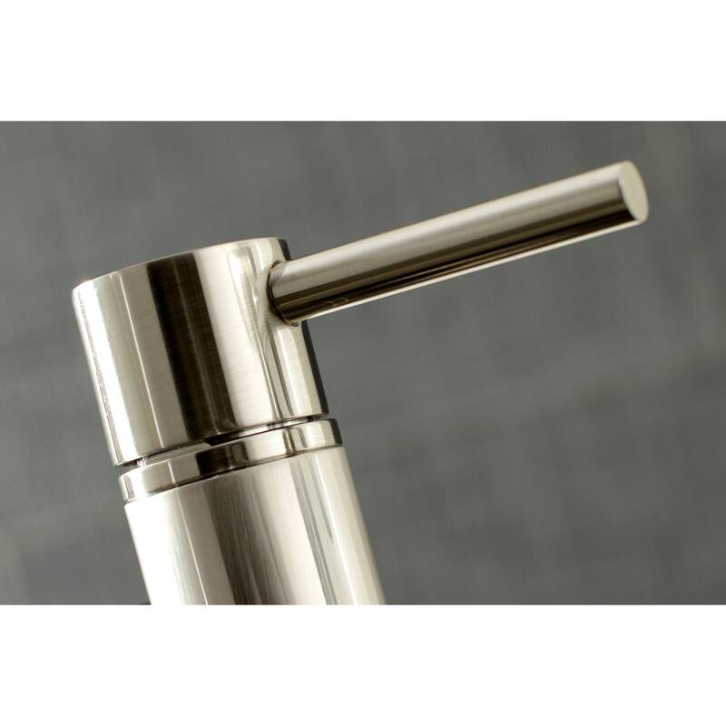 Kingston Brass Concord Two-Handle Bridge Kitchen Faucet with Brass Sprayer