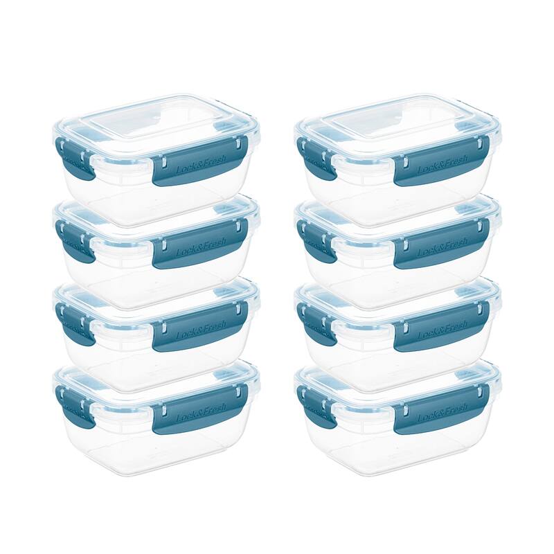 Superio Airtight Food Storage Containers with Leakproof Lids (8 Pack) On Sale Bed Bath