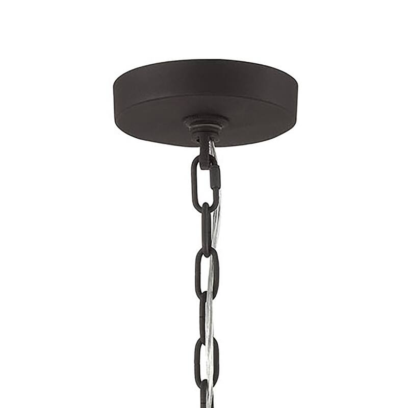 Elk Home Salinger Charcoal 19 Inch Wide 6 Light Pendant