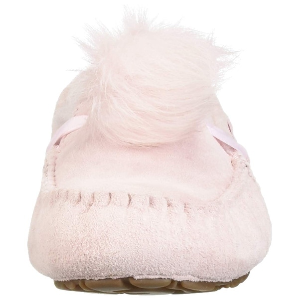 women's dakota moccasin pom pom slippers