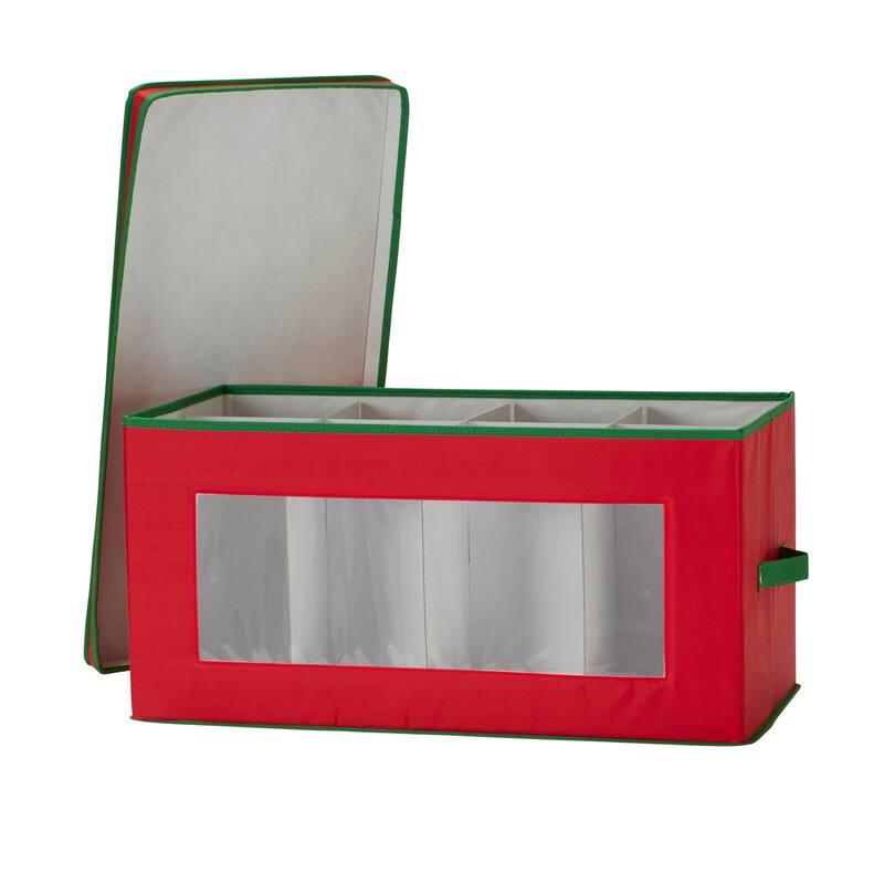 Household Essentials Holiday Figurine Storage Box