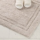 preview thumbnail 10 of 36, Superior Cotton Solid Non-slip Backing 2-Piece Bath Rug Set