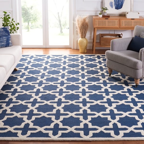 slide 2 of 185, SAFAVIEH Handmade Cambridge Trudie Geometric Wool Rug
