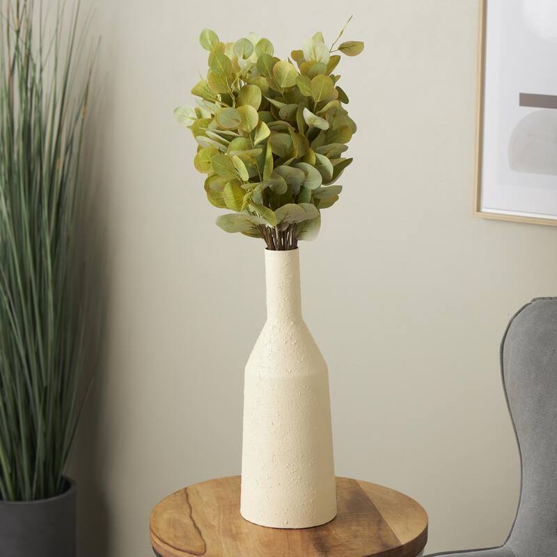 Polyester Eucalyptus Stem Tall Artificial Foliage - Set of 12 Green - Roche River Decor