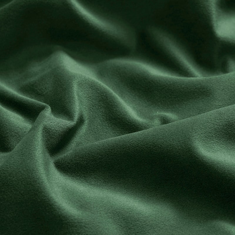 Exclusive Fabrics French Pleat Heritage Plush Velvet Room Darkening Curtains For Bedroom & Living Room Curtains (1 Panel)