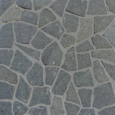 Lava Random Marble Mosaic, Back Splash Tiles for Kitchen Walls, Shower and Bathroom Floors 11.4" X 11.4" (4.5 Sqft per case)