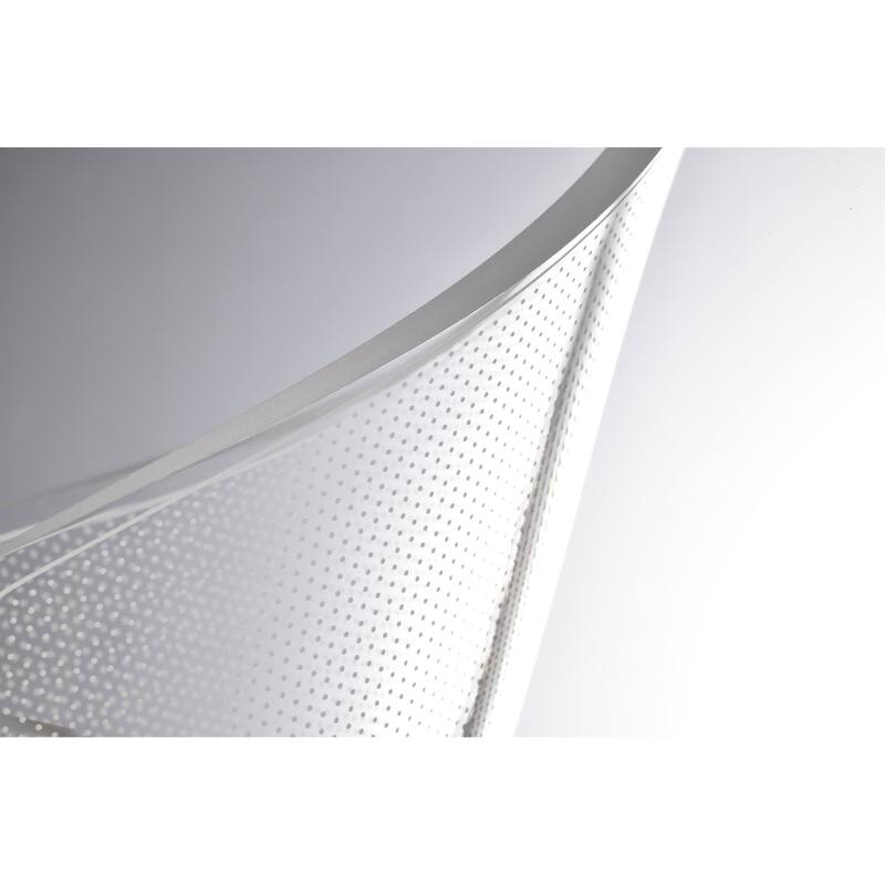 Sedona 13 Inch LED Sconce Matte Black Silk Screened Acrylic Lens