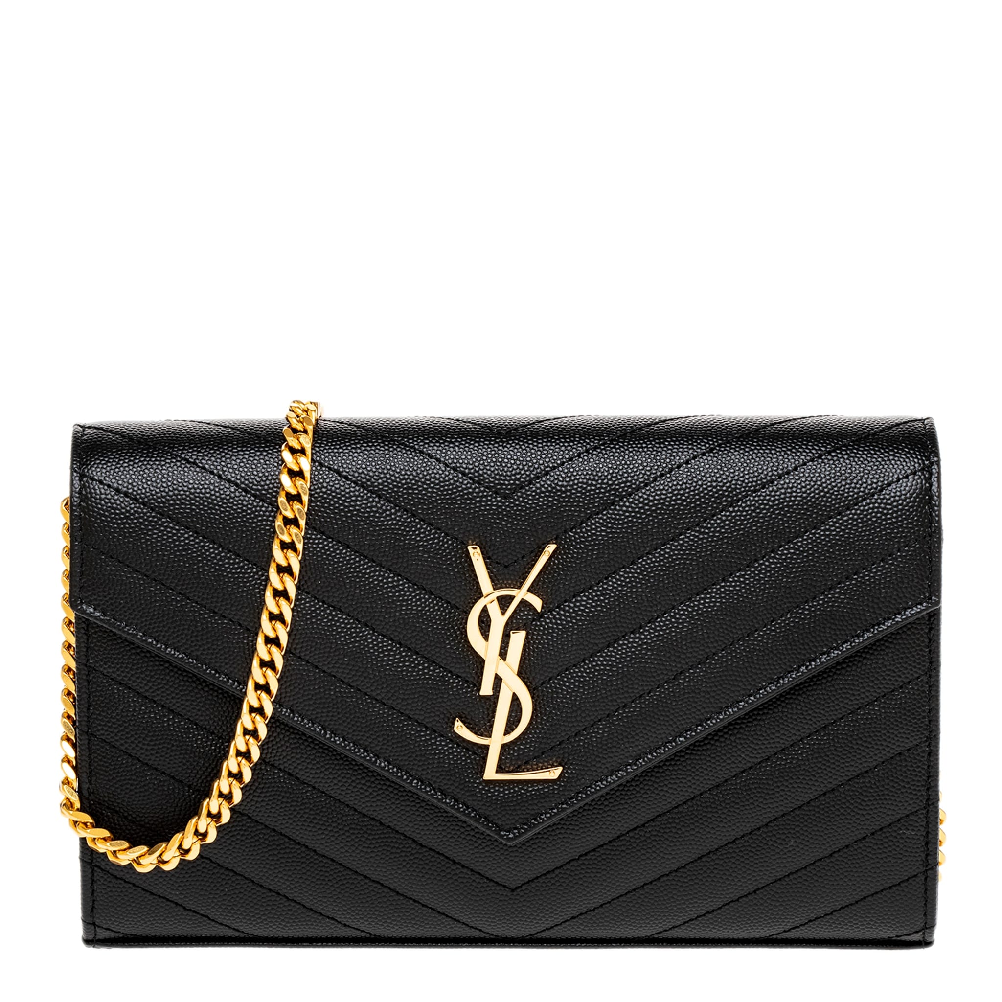 Saint Laurent Cassandre Chain Wallet