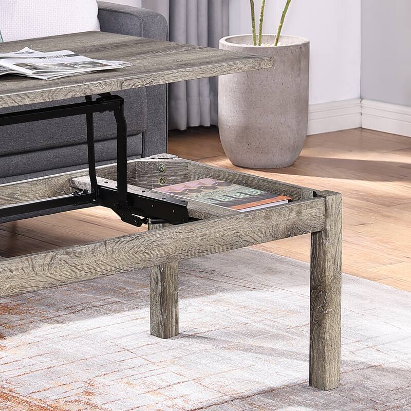 Coffee Table Lift Top End Tables for Living Room Wood Dining Center