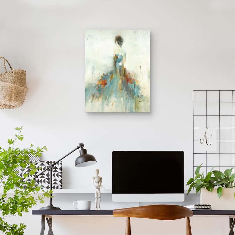 Elegant Moments by Lisa Ridgers Canvas Art Print