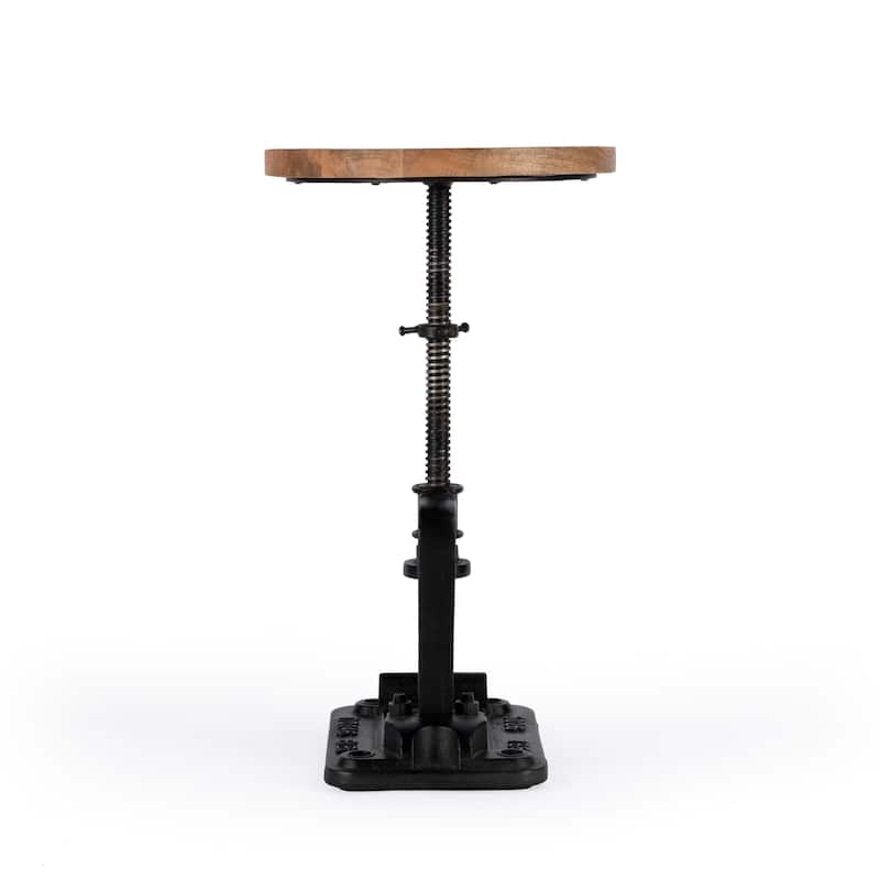 Ellis Adjustable Pedestal Side Table