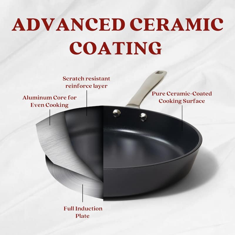 Alva Maestro Non-Toxic Ceramic Nonstick Frying Pan