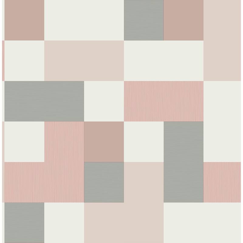 Fine Decor Milano Blush Geometric Wallpaper