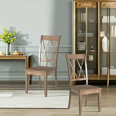 Side Chair Pinewood Dining Chairs (Set of 2)