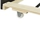 preview thumbnail 11 of 12, LED Platform Bed Queen Bed Frame with Twin XL Size Trundle and 2 Drawers Underneath, Wood Slat Support, Grey Teddy Fleece