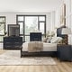 preview thumbnail 1 of 45, Furniture of America Althea Modern Farmhouse 6-Piece Wood Kids Panel Bedroom Set Blue - Full