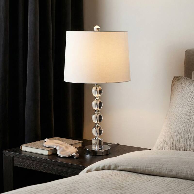 Decorative Glass Table Lamp - Set of 2 - 22.0"