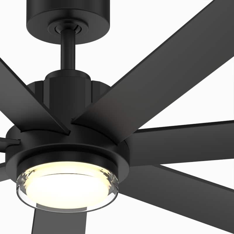 Pendry 72 inch Indoor/Outdoor Ceiling Fan - Black