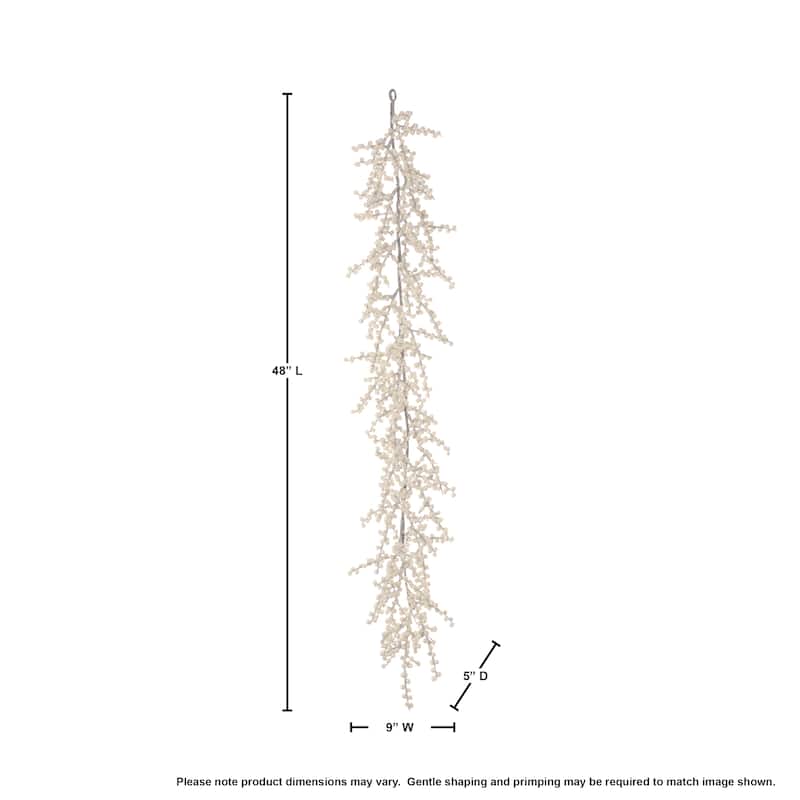 48" Waterproof Winter Berry Garland - 48