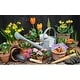 preview thumbnail 6 of 4, DeWit Tool Gift Set - 3 Piece Bulb Planting - Amaryllis Bulb Planter, Wooden Dibber and Small Forged Trowel,