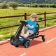 preview thumbnail 23 of 35, 6V Kids Ride on Drift Car with Spin and 2 Adjustable Heights - 33.5'' x 18'' x 21.5''
