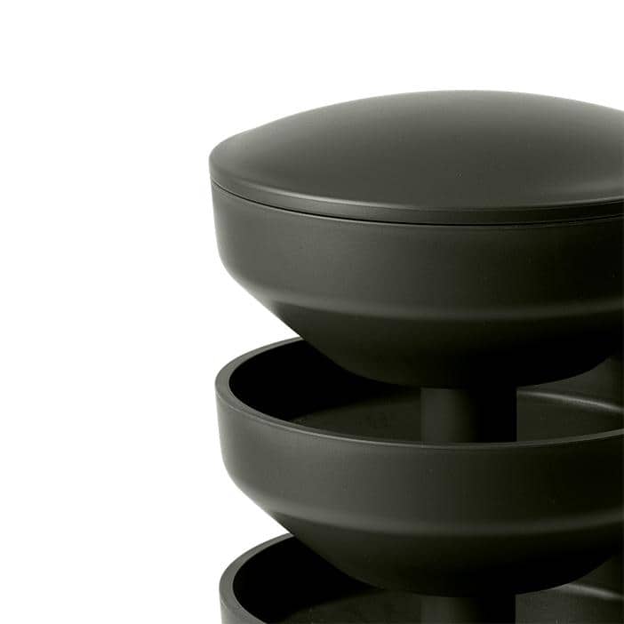 Rosendahl Recycled Bird Feeding Station on Pole, Green - H: 42.1"