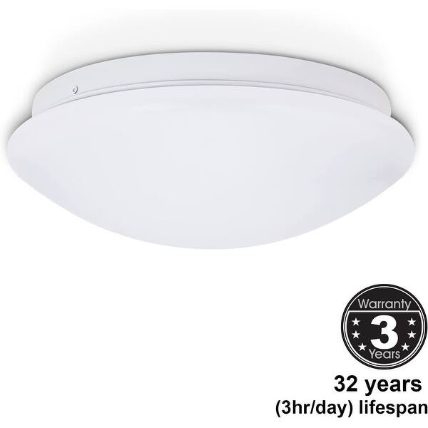 Shop Led Bathroom Ceiling Light Fixtures 12 Inch Dimmable 3000k
