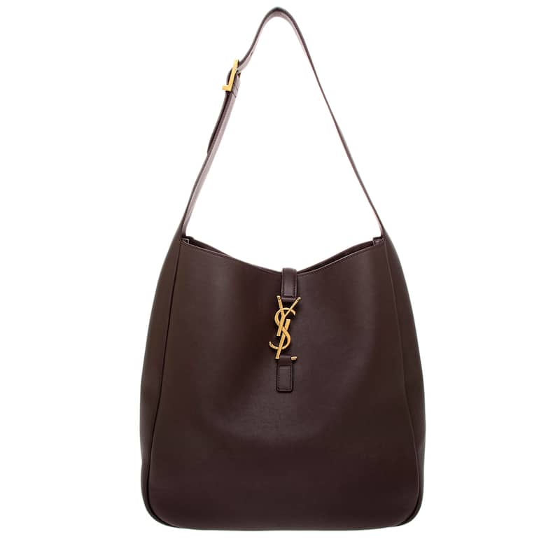 Saint Laurent Large Le 5 A 7 Shoulder Bag - Brown