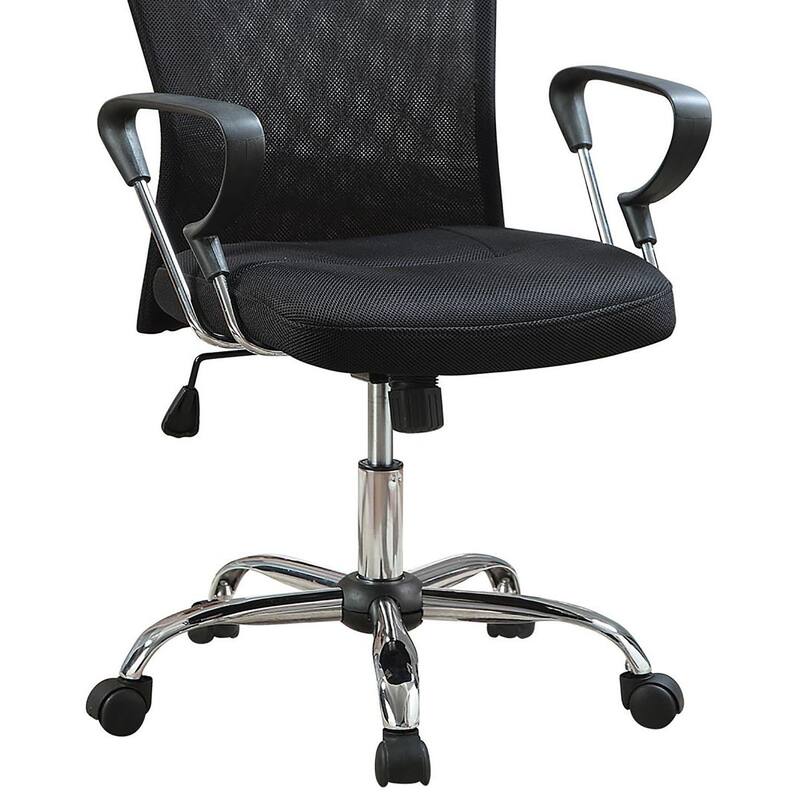 Adjustable Mesh Office Chair with Ergonomic Design and Enhanced Mobility