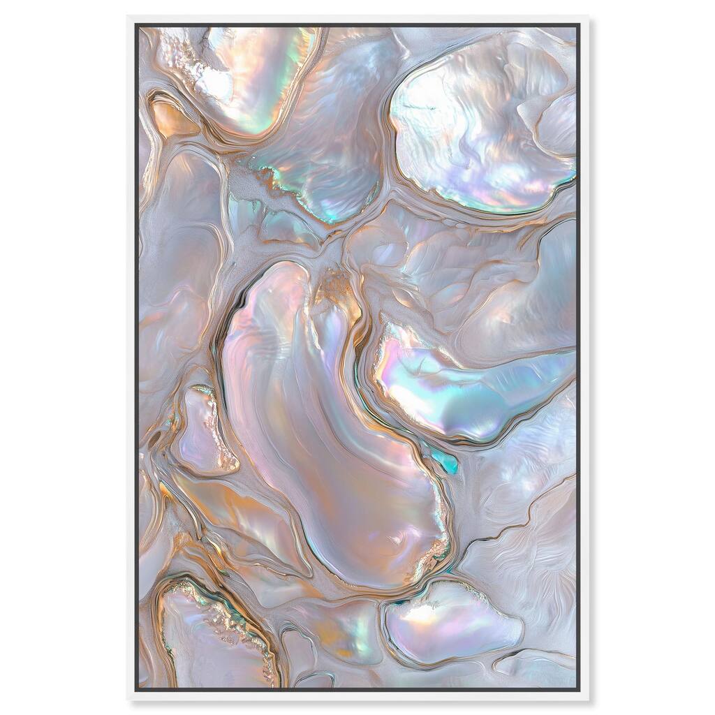 Fluid Preciousness III Canvas by Art Remedy