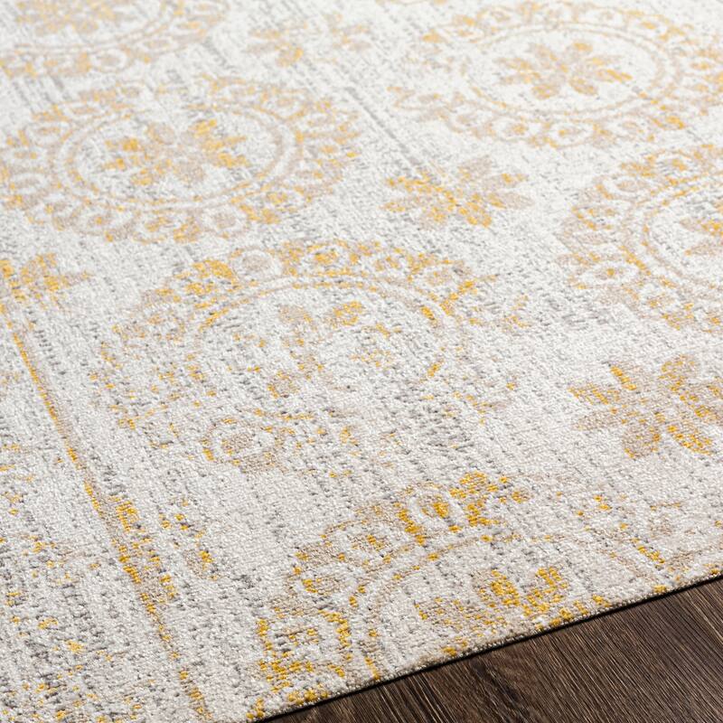 Livabliss Maxen Transitional Machine Washable Area Rug