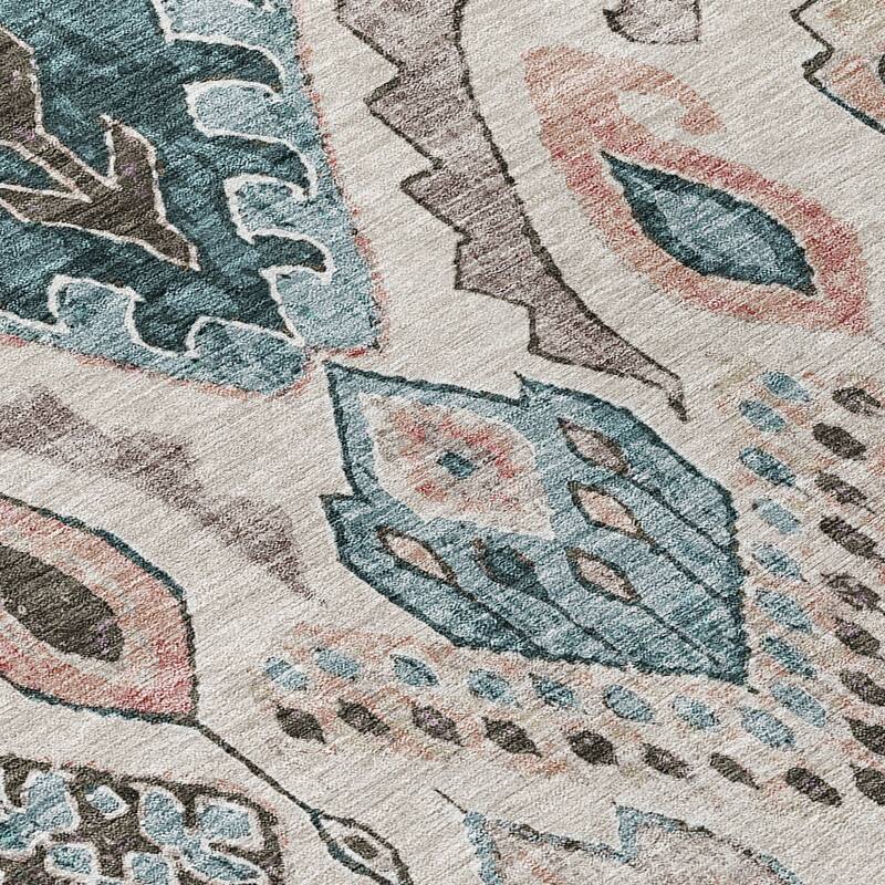 HomeRoots Moroccan Transitional Rectangle Outdoor Rug