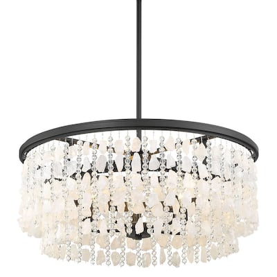 Minka Lavery 6705 Shimmering Elegance 5 Light 28" Wide Crystal